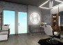 design a barbershop and rendering